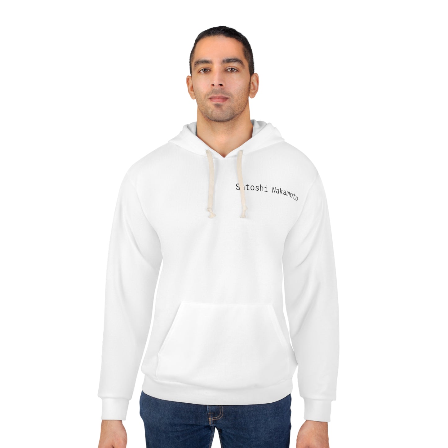 Satoshi Nakamoto - Unisex Pullover Hoodie (AOP)