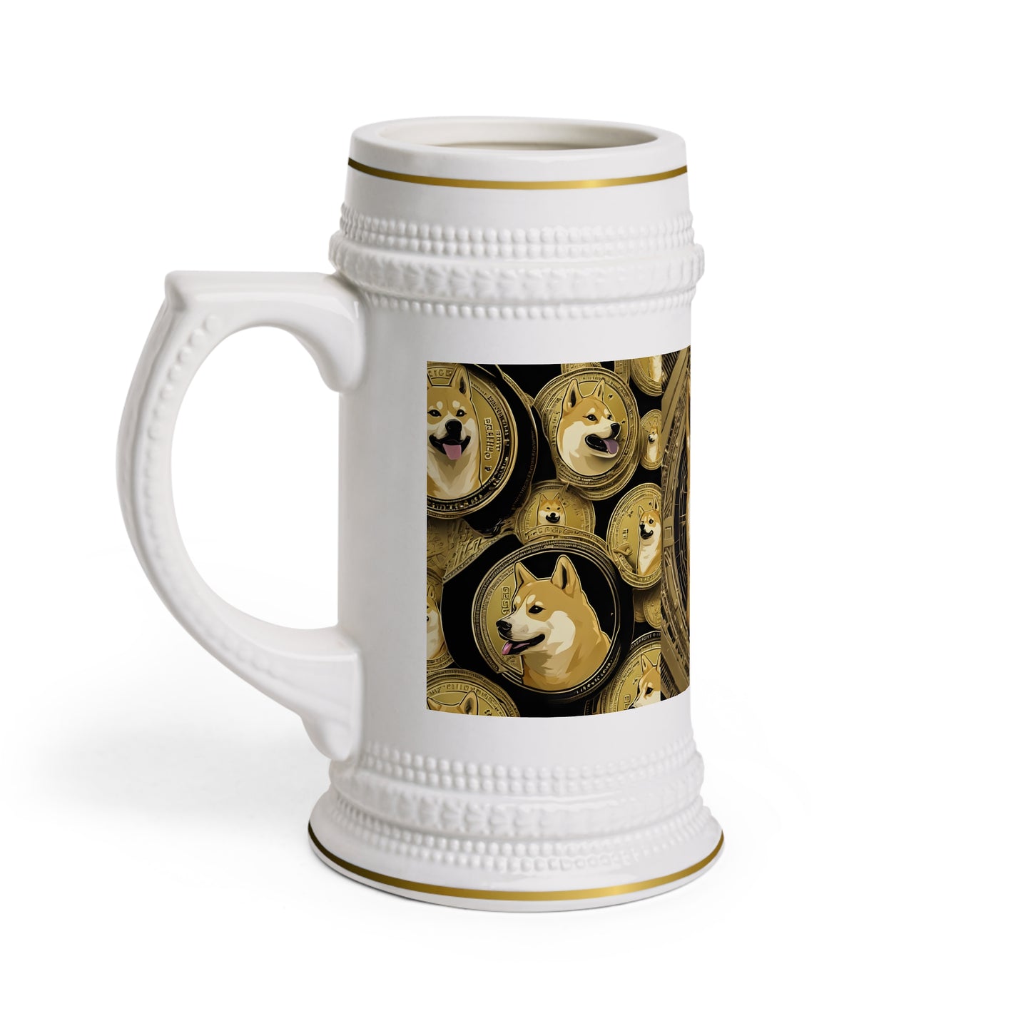 DOGECOIN - Beer Stein Mug