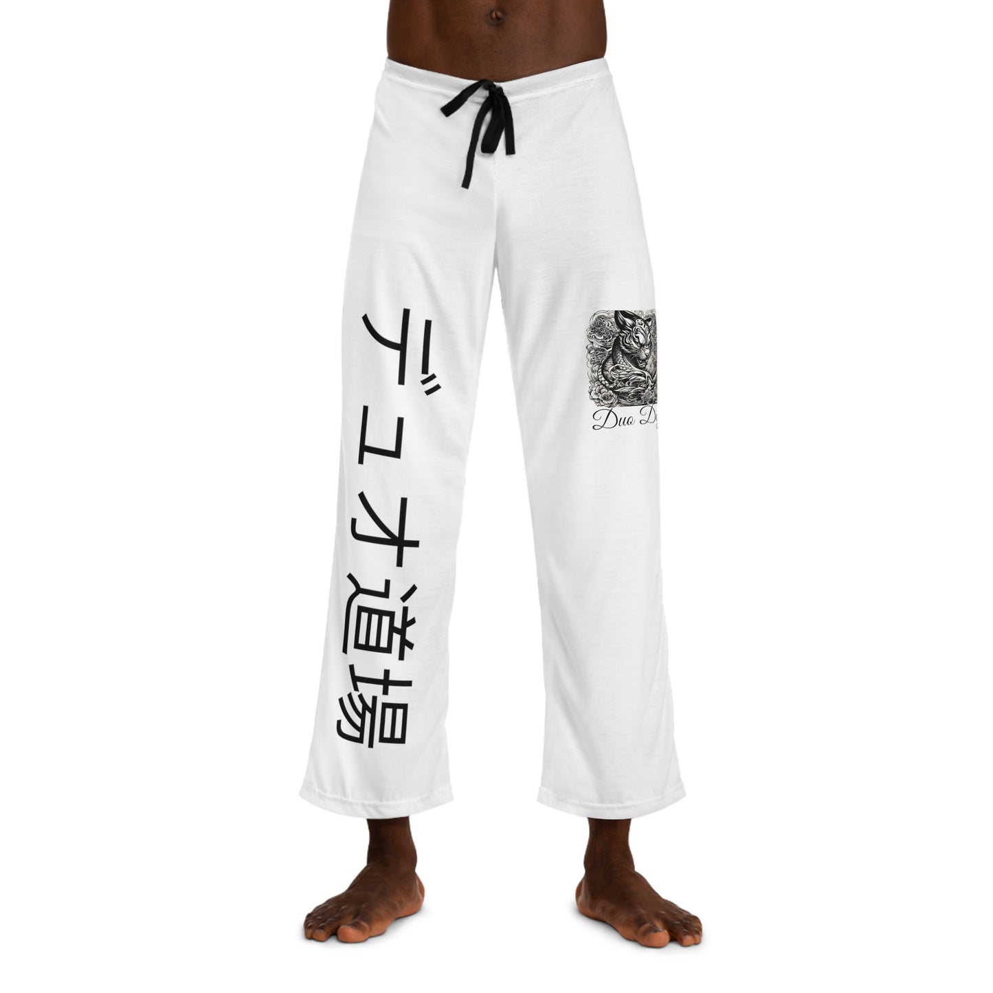 Duo Dojo - Men's Pajama Pants (AOP)