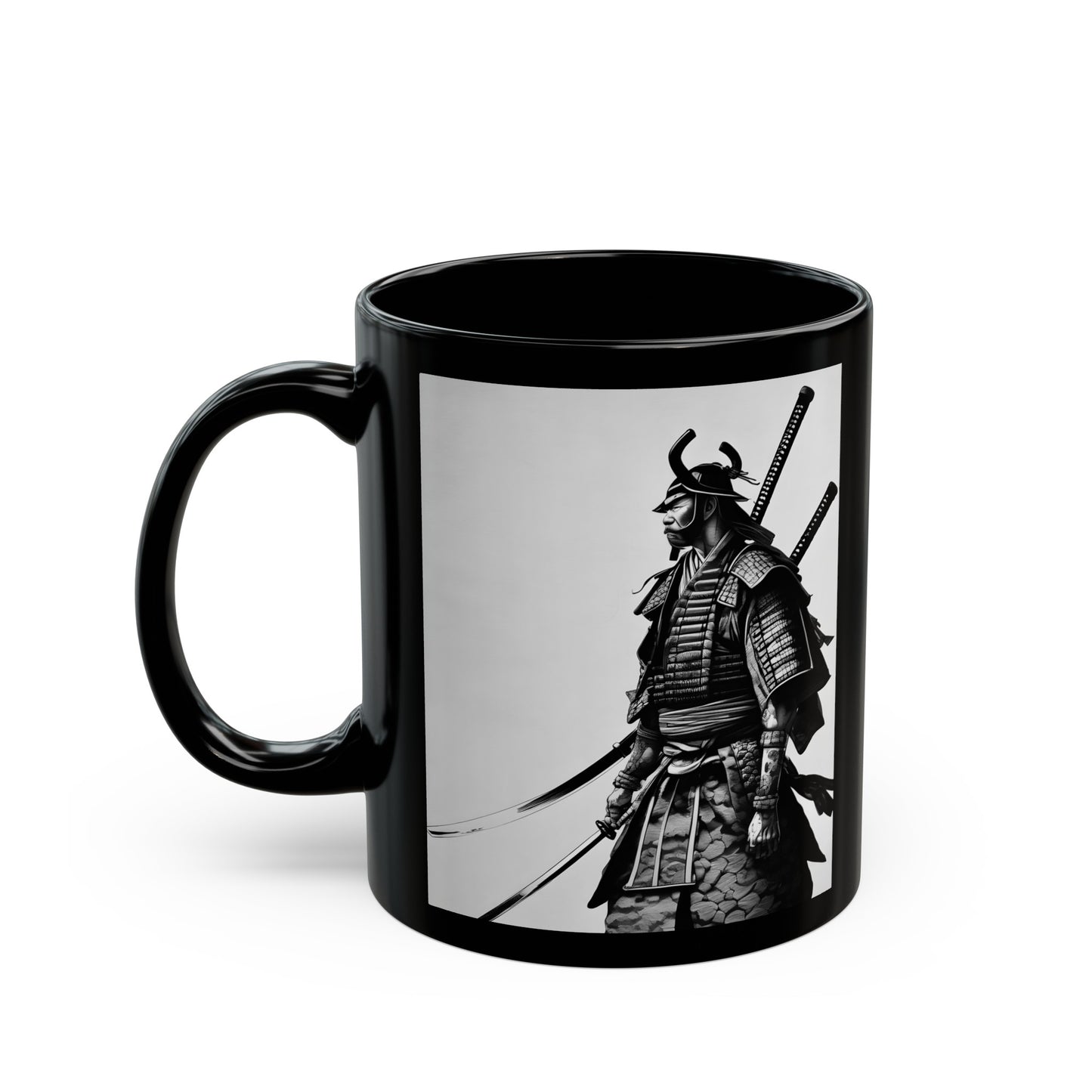 Samurai Black Mug (11oz)