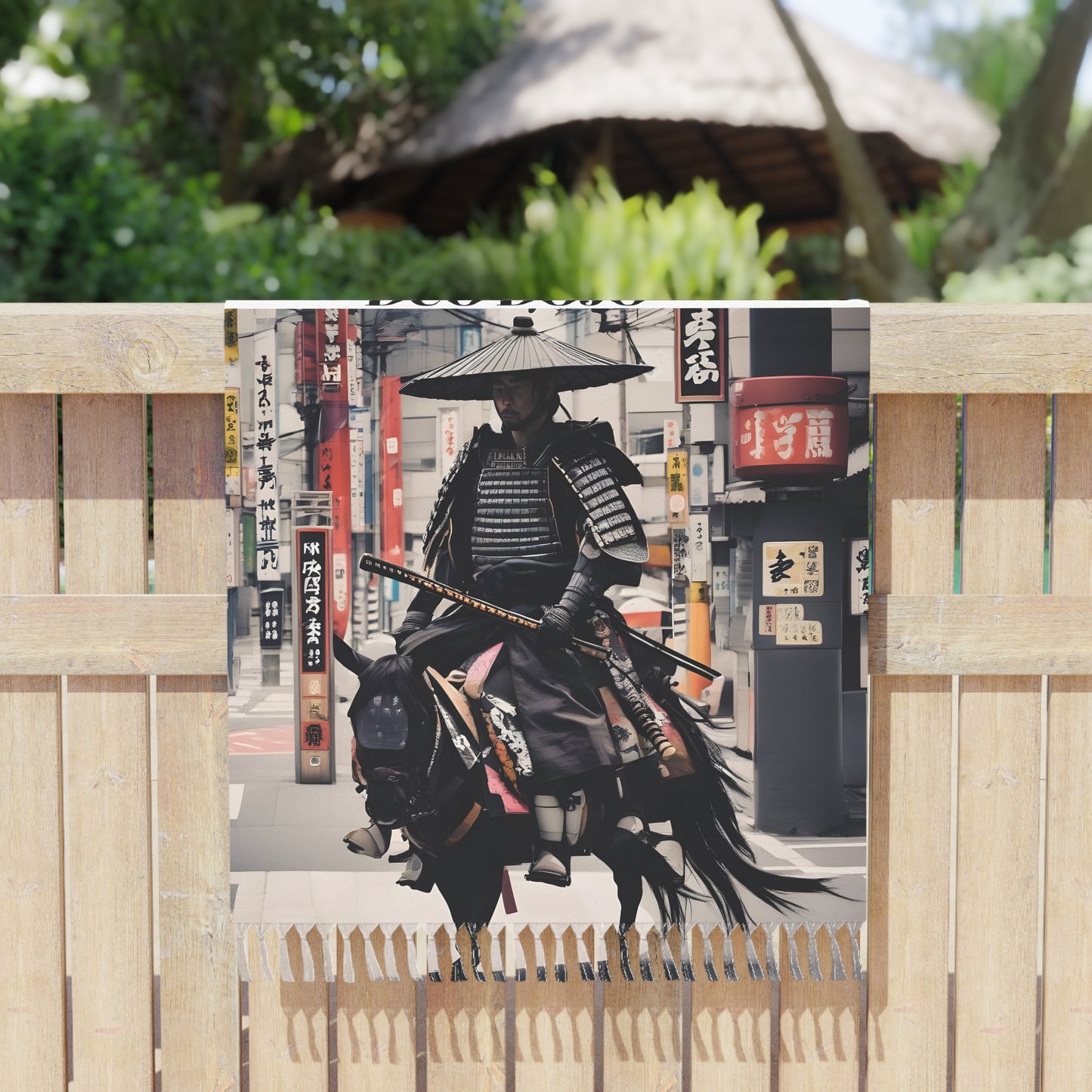 JAPANESE SAMURAI - Boho Beach Cloth