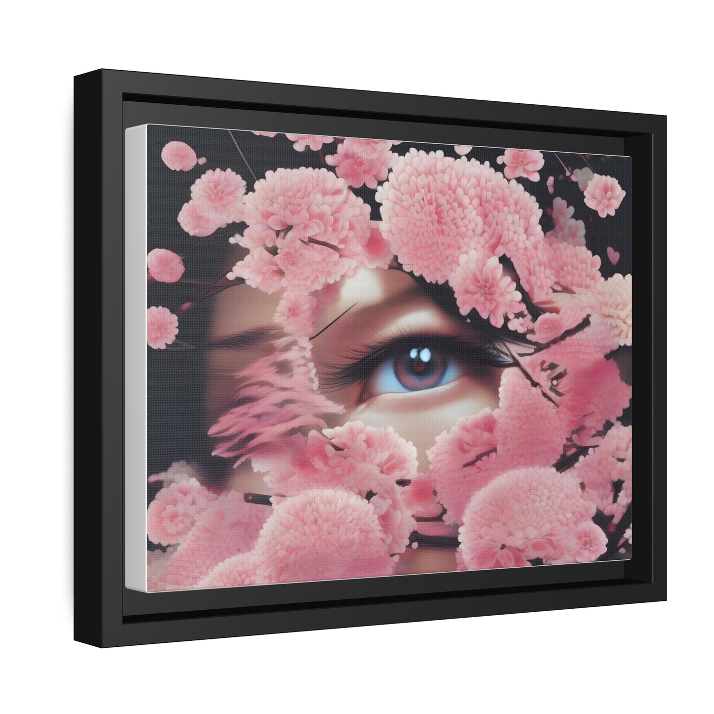 Matte Canvas, Black Frame